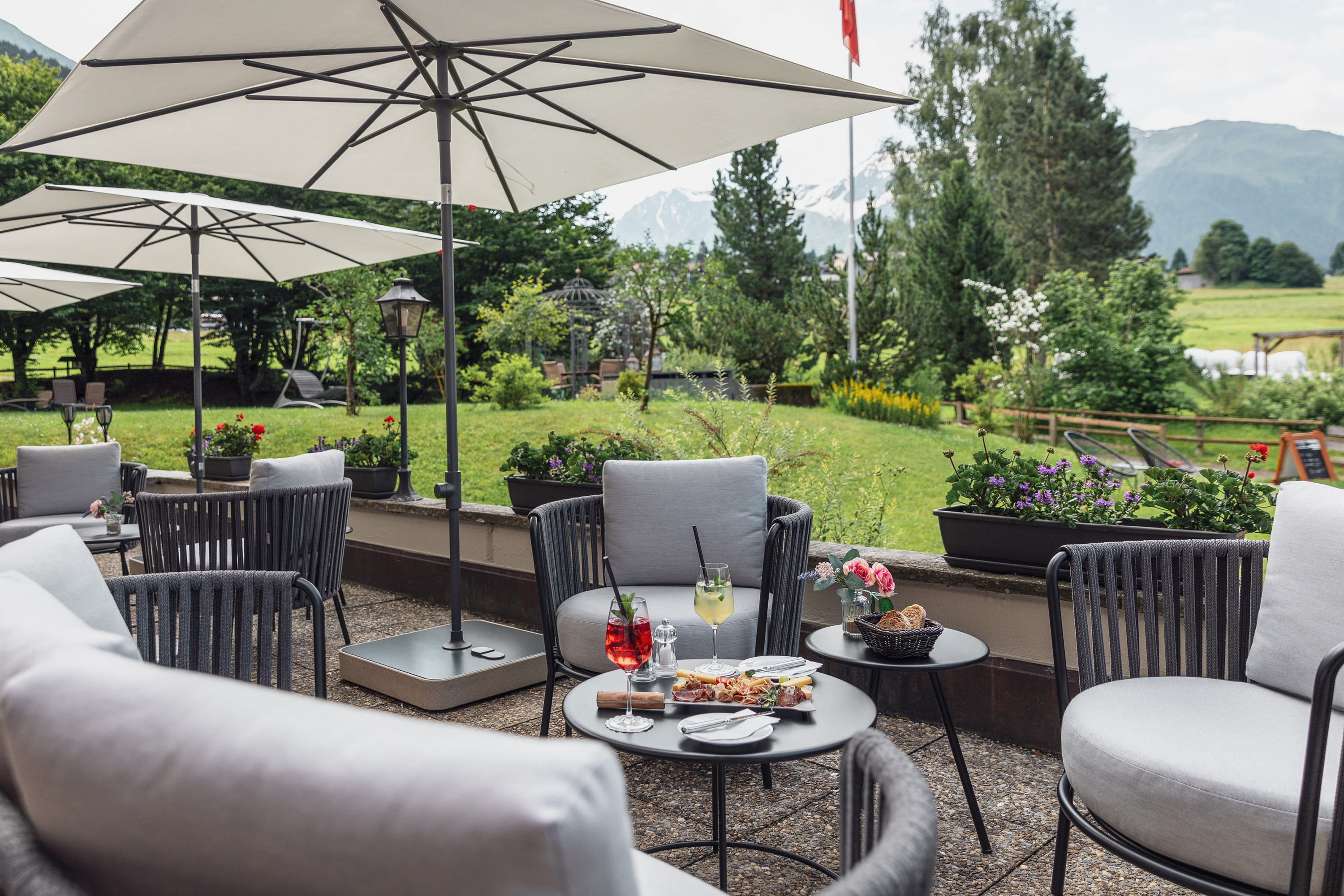 Terrasse  - Sunstar Hotel Klosters